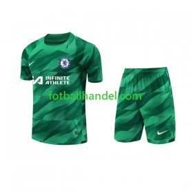 Barn Fotballdrakter Keeper Chelsea Tredje 2023-24 Kortermet